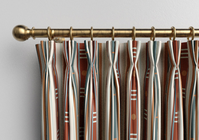 The British Stripe Co. William, Teignbridge No.1 - Made to Measure Curtains - Image 11